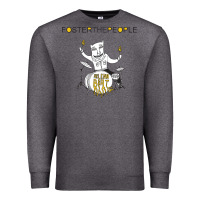 Charcoal Heather Foster The People Helena Beat Premium Sweatshirt - linhVisuals