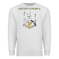 Oatmeal Heather Foster The People Helena Beat Premium Sweatshirt - linhVisuals