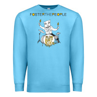 Ocean Blue Foster The People Helena Beat Premium Sweatshirt - linhVisuals