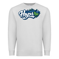 Dove Grey hillsboro hops Premium Sweatshirt - linhVisuals