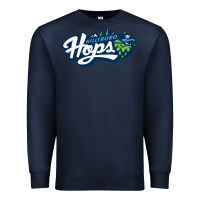 Navy hillsboro hops Premium Sweatshirt - linhVisuals