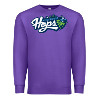 Purple hillsboro hops Premium Sweatshirt - linhVisuals
