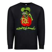 Black rat fink  fk27 Premium Sweatshirt - linhVisuals