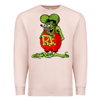 Pale Pink rat fink  fk27 Premium Sweatshirt - linhVisuals