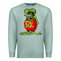 Seafoam rat fink  fk27 Premium Sweatshirt - linhVisuals