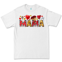 White Valentine's Day Mama Mother's Day Premium Tee - HowdyJamesFarm