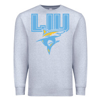 Heather Grey long island university sharks Premium Sweatshirt - linhVisuals