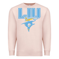 Pale Pink long island university sharks Premium Sweatshirt - linhVisuals
