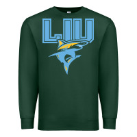Sports Green long island university sharks Premium Sweatshirt - linhVisuals