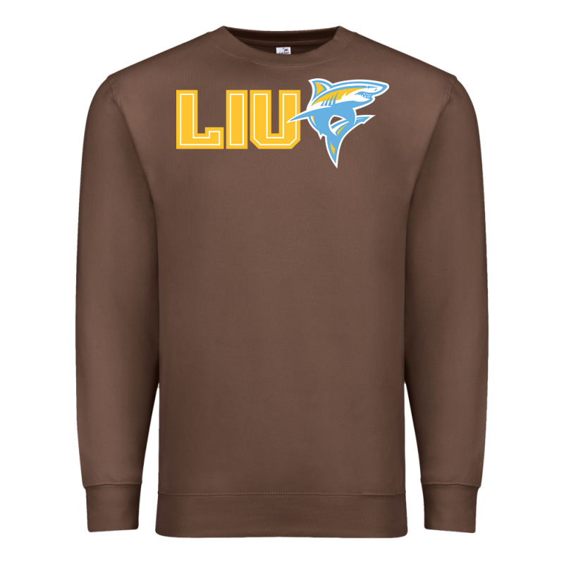 Long Island University Sharks Premium Sweatshirt by linhVisuals | Teevron