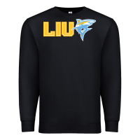 Black long island university sharks Premium Sweatshirt - linhVisuals