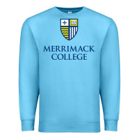 Ocean Blue merrimack warriors Premium Sweatshirt - linhVisuals