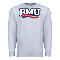Heather Grey robert morris colonials Premium Sweatshirt - linhVisuals