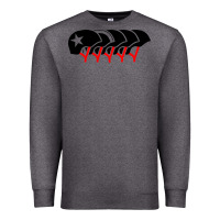 Charcoal Heather roller derby helmets Premium Sweatshirt - linhVisuals