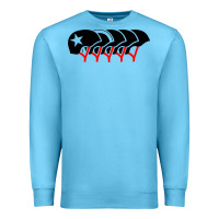 Ocean Blue roller derby helmets Premium Sweatshirt - linhVisuals