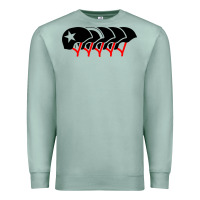 Seafoam roller derby helmets Premium Sweatshirt - linhVisuals