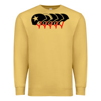 Antique Gold roller derby helmets Premium Sweatshirt - linhVisuals