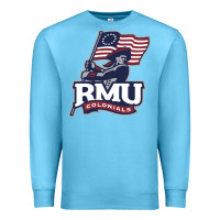 Ocean Blue robert morris colonials Premium Sweatshirt - linhVisuals