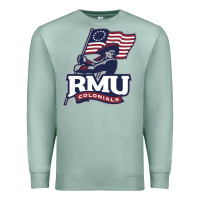 Seafoam robert morris colonials Premium Sweatshirt - linhVisuals