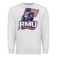 Oatmeal Heather robert morris colonials Premium Sweatshirt - linhVisuals