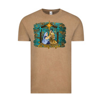 Vintage Coffee oh holy night western Vintage Tee - RanaPortraitStore