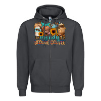 Smoke moody before coffee Zipper Hoodie - JahusDesignShop