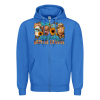 True Royal moody before coffee Zipper Hoodie - JahusDesignShop