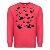 Cardinal dalmatian dog pattern funny diy costume t shirt Premium Sweatshirt - linhVisuals