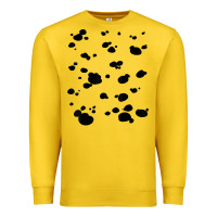 Lemon dalmatian dog pattern funny diy costume t shirt Premium Sweatshirt - linhVisuals