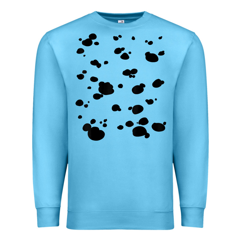 Dalmatian Dog Pattern Funny Diy Costume T Shirt Premium Sweatshirt by linhVisuals | Teevron