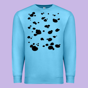 Dalmatian Dog Pattern Funny Diy Costume T Shirt Premium Sweatshirt Designed By Linhvisuals