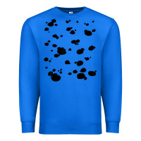 True Royal dalmatian dog pattern funny diy costume t shirt Premium Sweatshirt - linhVisuals