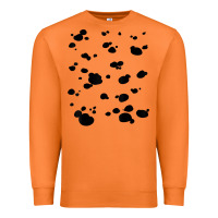 Carrot dalmatian dog pattern funny diy costume t shirt Premium Sweatshirt - linhVisuals