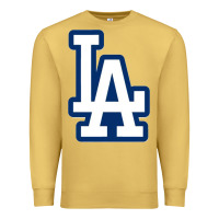 Antique Gold la los angeles Premium Sweatshirt - linhVisuals