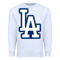 White la los angeles Premium Sweatshirt - linhVisuals