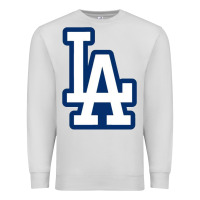 Dove Grey la los angeles Premium Sweatshirt - linhVisuals