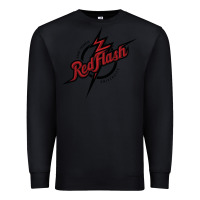 Black st. francis (pa) red flash Premium Sweatshirt - linhVisuals