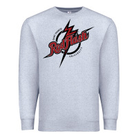 Heather Grey st. francis (pa) red flash Premium Sweatshirt - linhVisuals