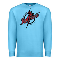 Ocean Blue st. francis (pa) red flash Premium Sweatshirt - linhVisuals