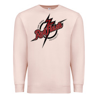 Pale Pink st. francis (pa) red flash Premium Sweatshirt - linhVisuals