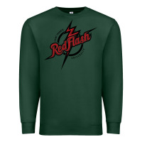 Sports Green st. francis (pa) red flash Premium Sweatshirt - linhVisuals