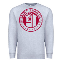Heather Grey st. francis (pa) red flash Premium Sweatshirt - linhVisuals