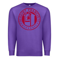 Purple st. francis (pa) red flash Premium Sweatshirt - linhVisuals