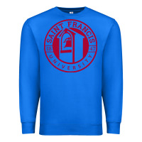 True Royal st. francis (pa) red flash Premium Sweatshirt - linhVisuals