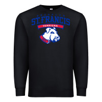 Black st. francis brooklyn terriers Premium Sweatshirt - linhVisuals