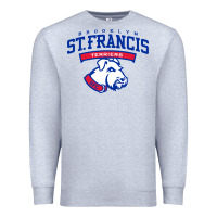 Heather Grey st. francis brooklyn terriers Premium Sweatshirt - linhVisuals