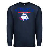 Navy st. francis brooklyn terriers Premium Sweatshirt - linhVisuals