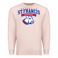 Pale Pink st. francis brooklyn terriers Premium Sweatshirt - linhVisuals