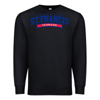 Black st. francis brooklyn terriers Premium Sweatshirt - linhVisuals