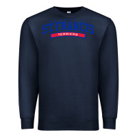Navy st. francis brooklyn terriers Premium Sweatshirt - linhVisuals